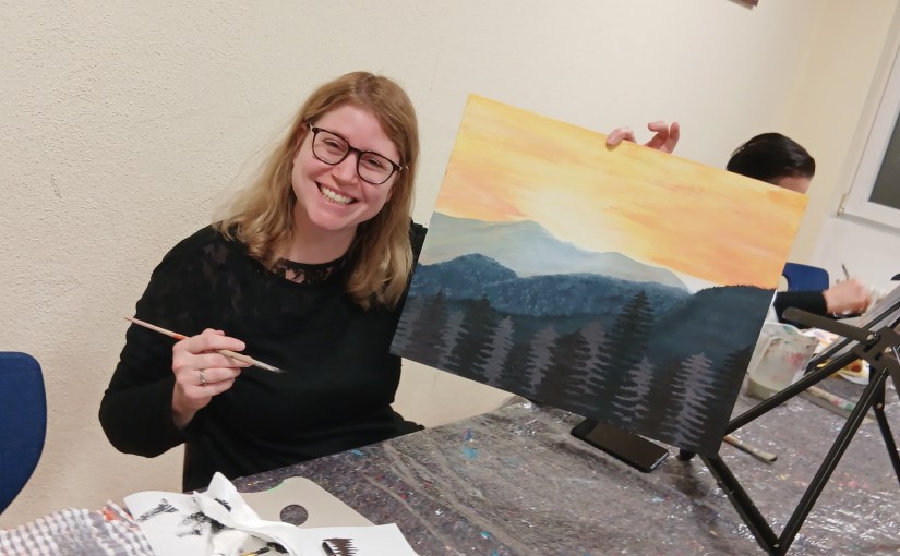 Malkurs an der VHS Nov./Dez.&nbsp;2023